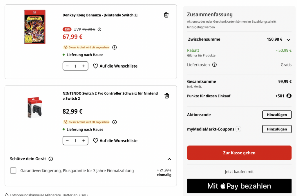 DK Bananza + Switch 2 Pro Controller